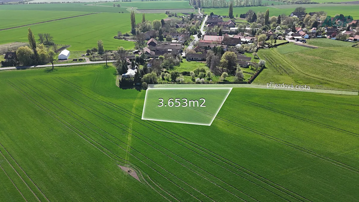 Prodej pole 3653 m²